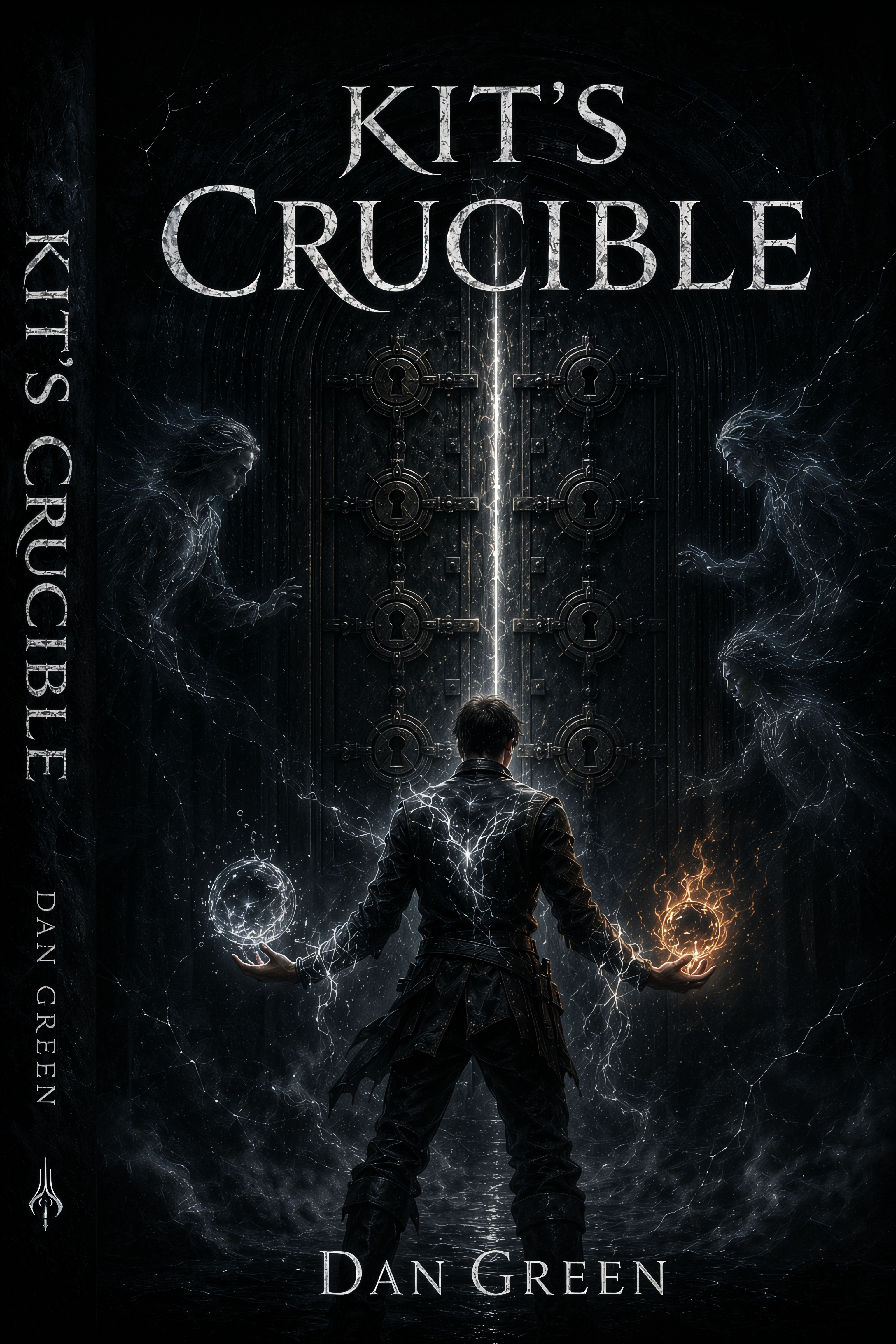 Book II cover for Kit's Crucible